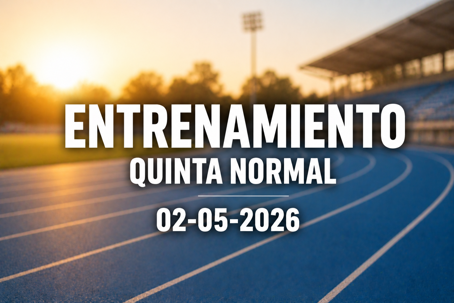 ENTRENAMIENTO QUIINTA NORMAL 02-05-2026
