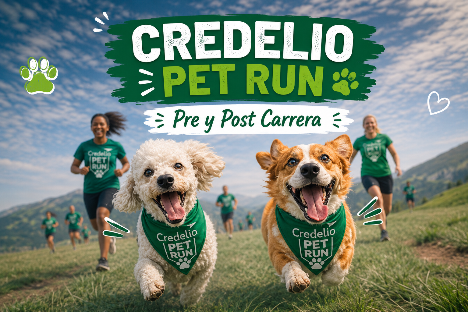 CREDELIO PET RUN PRE Y POST CARRERA