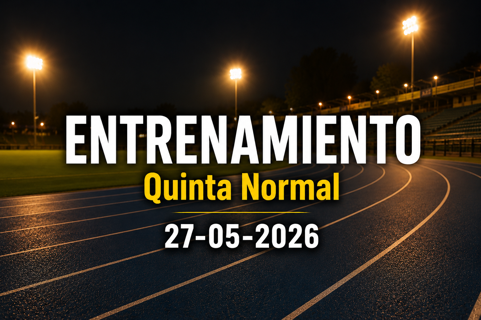 ENTRENAMIENTO QUINTA NORMAL 27-05-2026