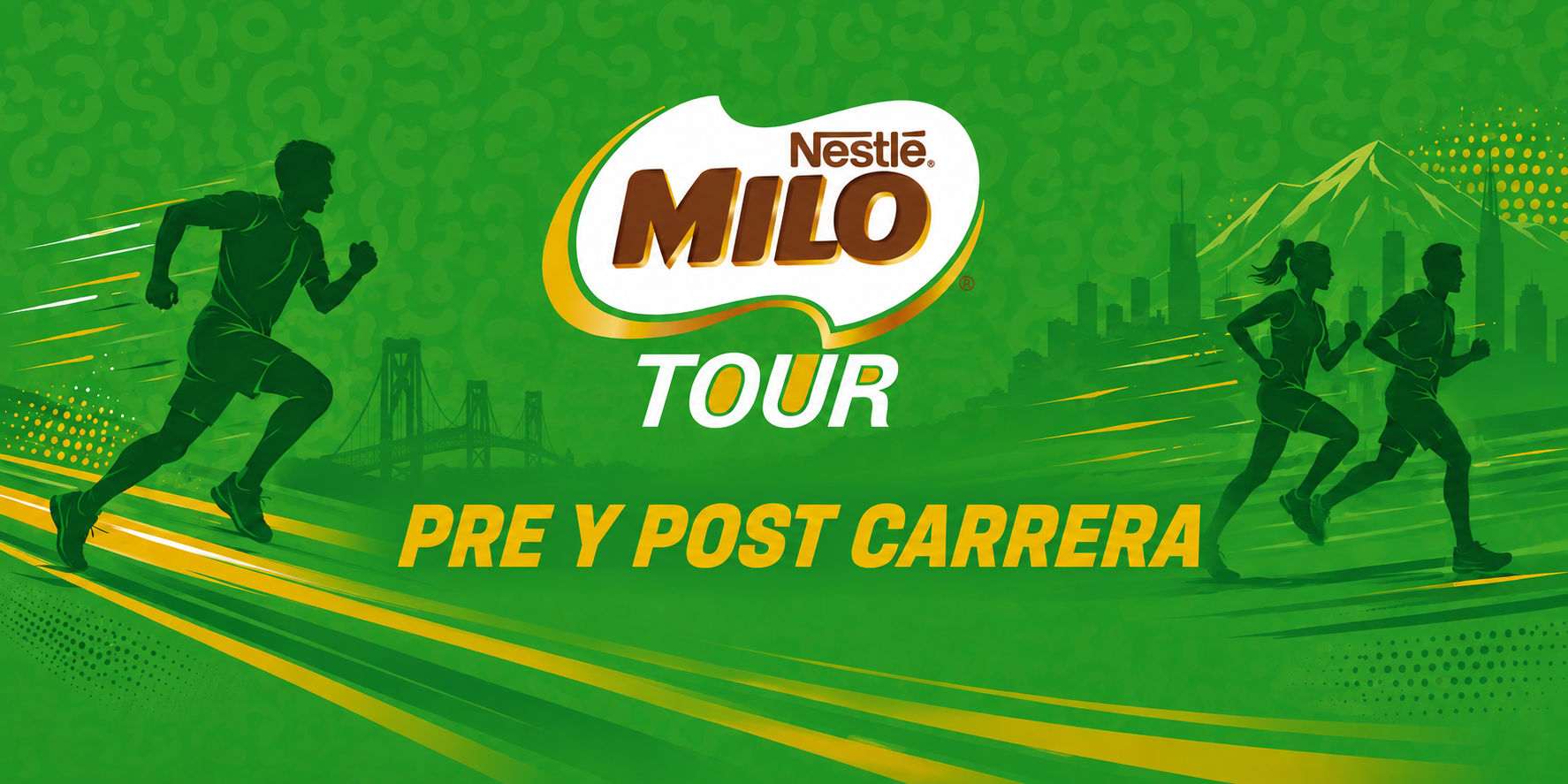 MILO TOUR PRE Y POST CARRERA