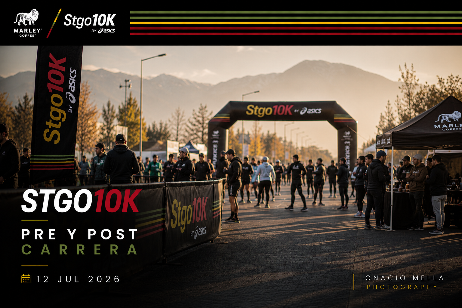 STGO 10K - LO BARNECHEA PRE Y POST CARRERA